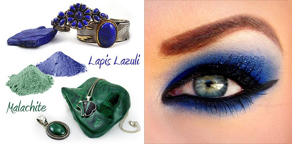 Lapis Lazuli Malachite Makeup Eyeshadow