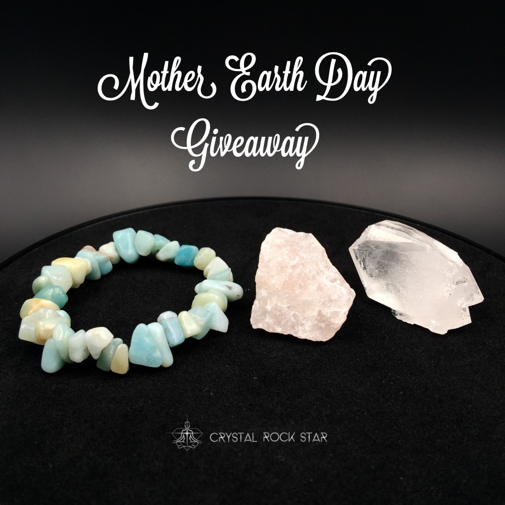 Mother Earth Day Crystal Giveaway Set
