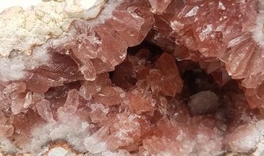 Pink Amethyst Geode - Patagonia Argentina - Crystal Rock Star - https://crystalrockstar.com