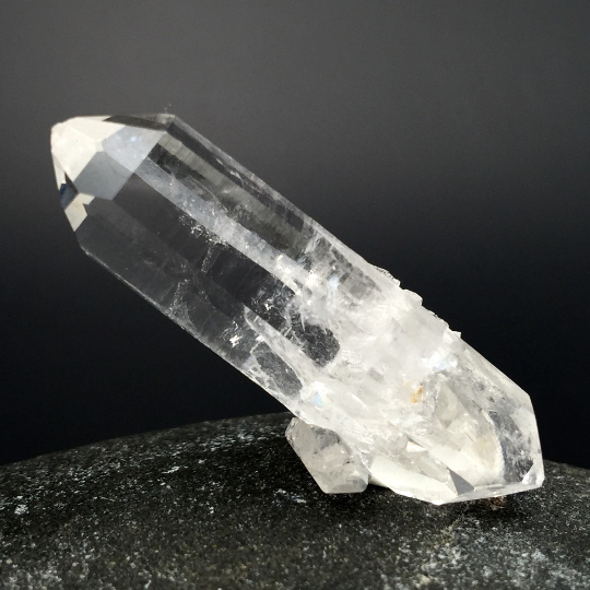 Double Terminated Quartz Crystal Arkansas Point - Empower Life Force Energy - Crystal Rock Star - crystalrockstar.com
