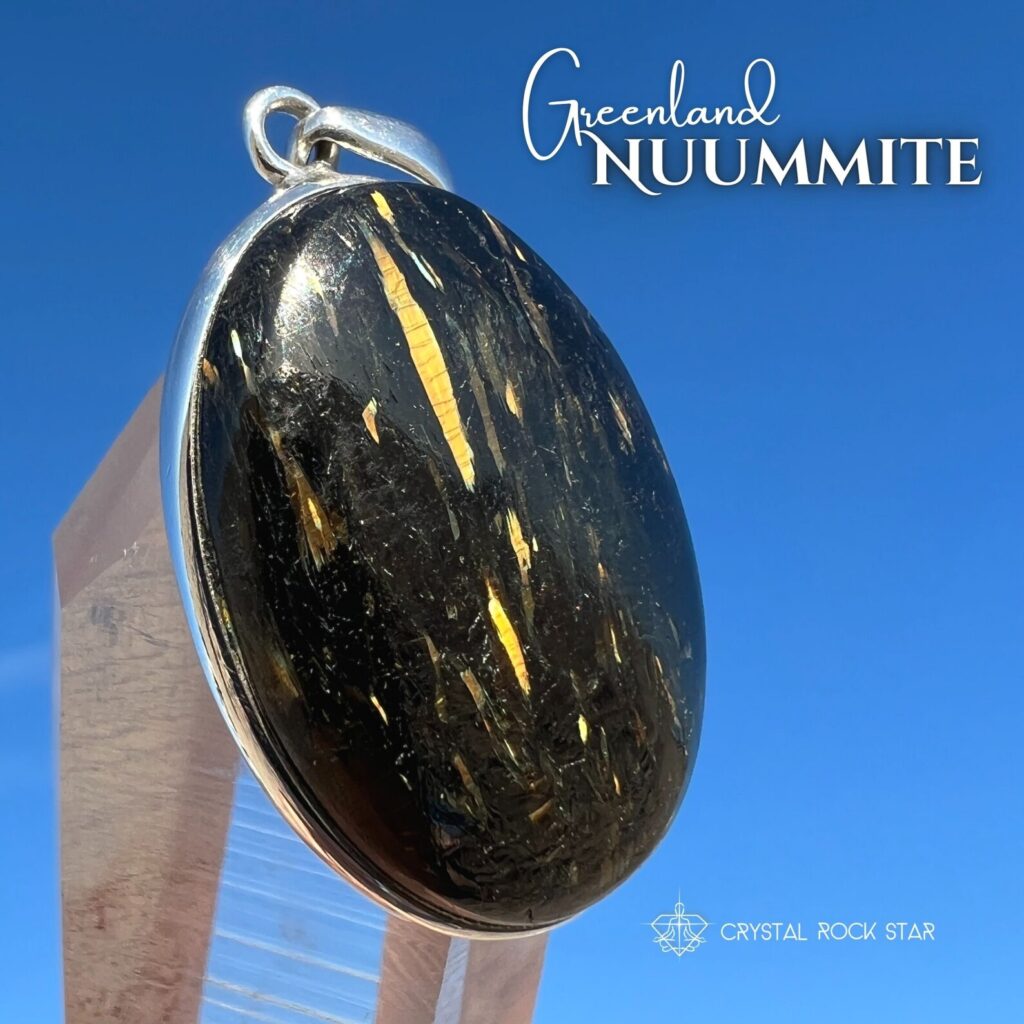 Greenland Nuummite Festival Jewelry Pendant
